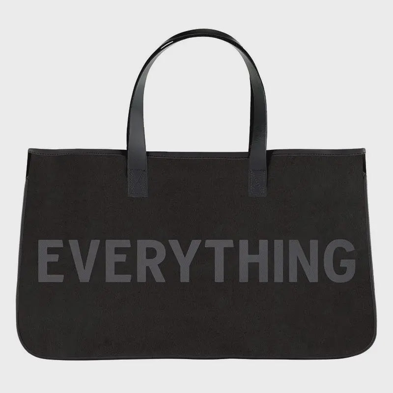 Black Everything Bag