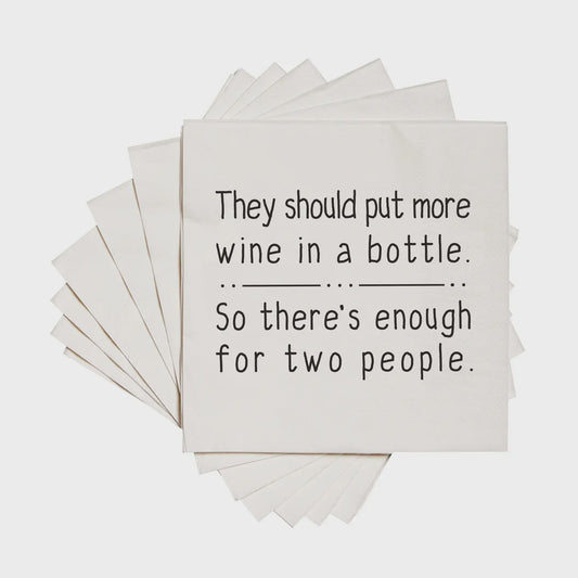 They Should Put More Wine