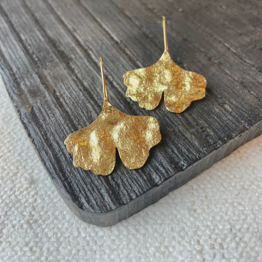 Gold Ginkgo Leaf