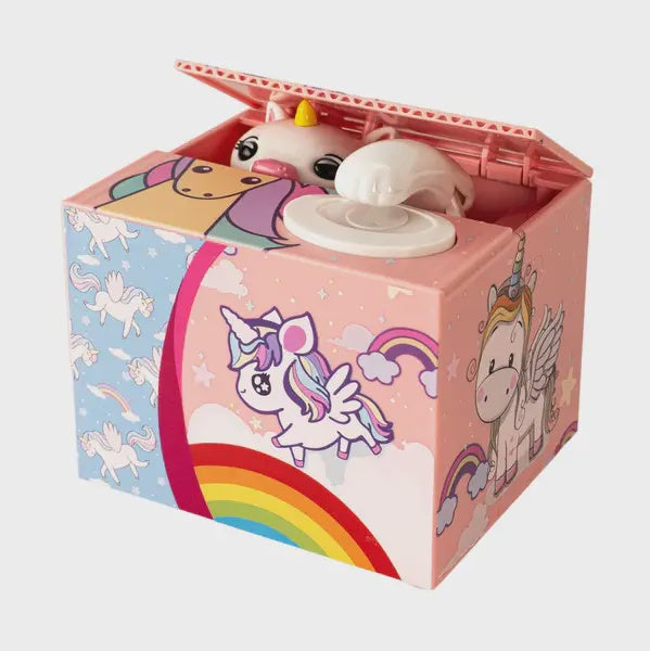 Unicorn Hiding Coin Bank