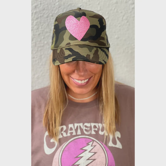 Pink Heart Camo