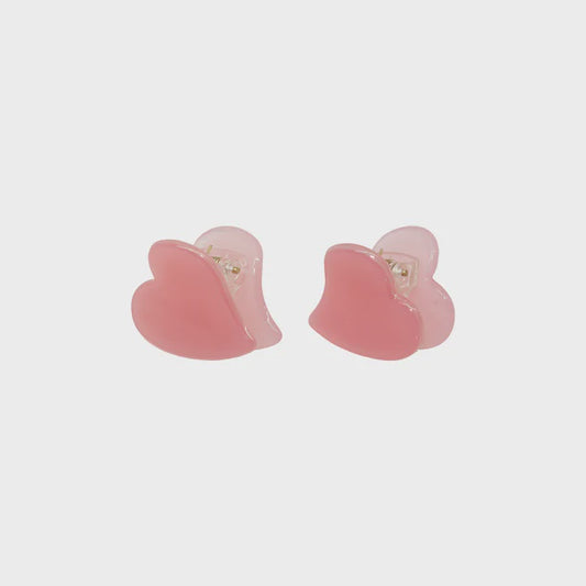 Baby Heart Clip Set