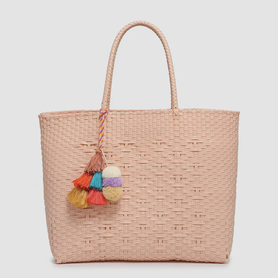 Diamond Dark-Pink Large Tote