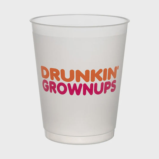 Drunkin Grownups Cups
