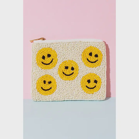 Multi Happy Face Coin Purse