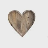 Mango Wood Heart