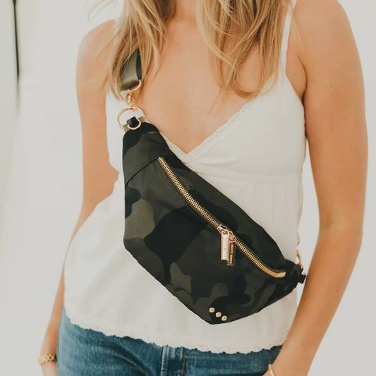 Nylon Susie Sidekick Bum Bag - Camo