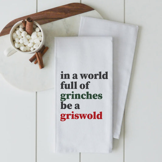 Grinches Griswold Tea Towel