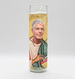 Anthony Bourdain Candle