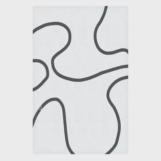 Squiggle Line Tea Towel