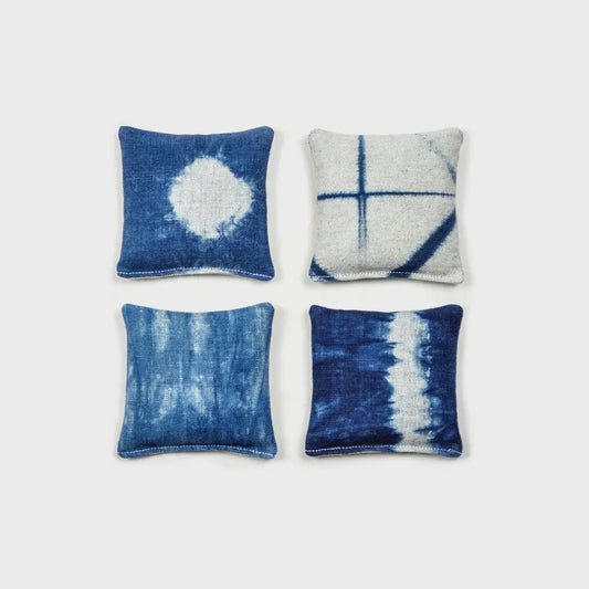 Shibori Indigo Lavender Sachet