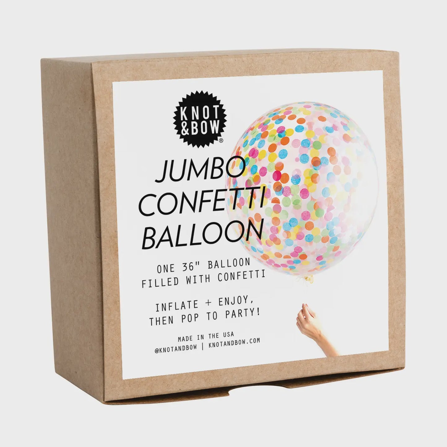 Assorted Jumbo Confetti Balloon