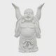 White Buddha Figurine