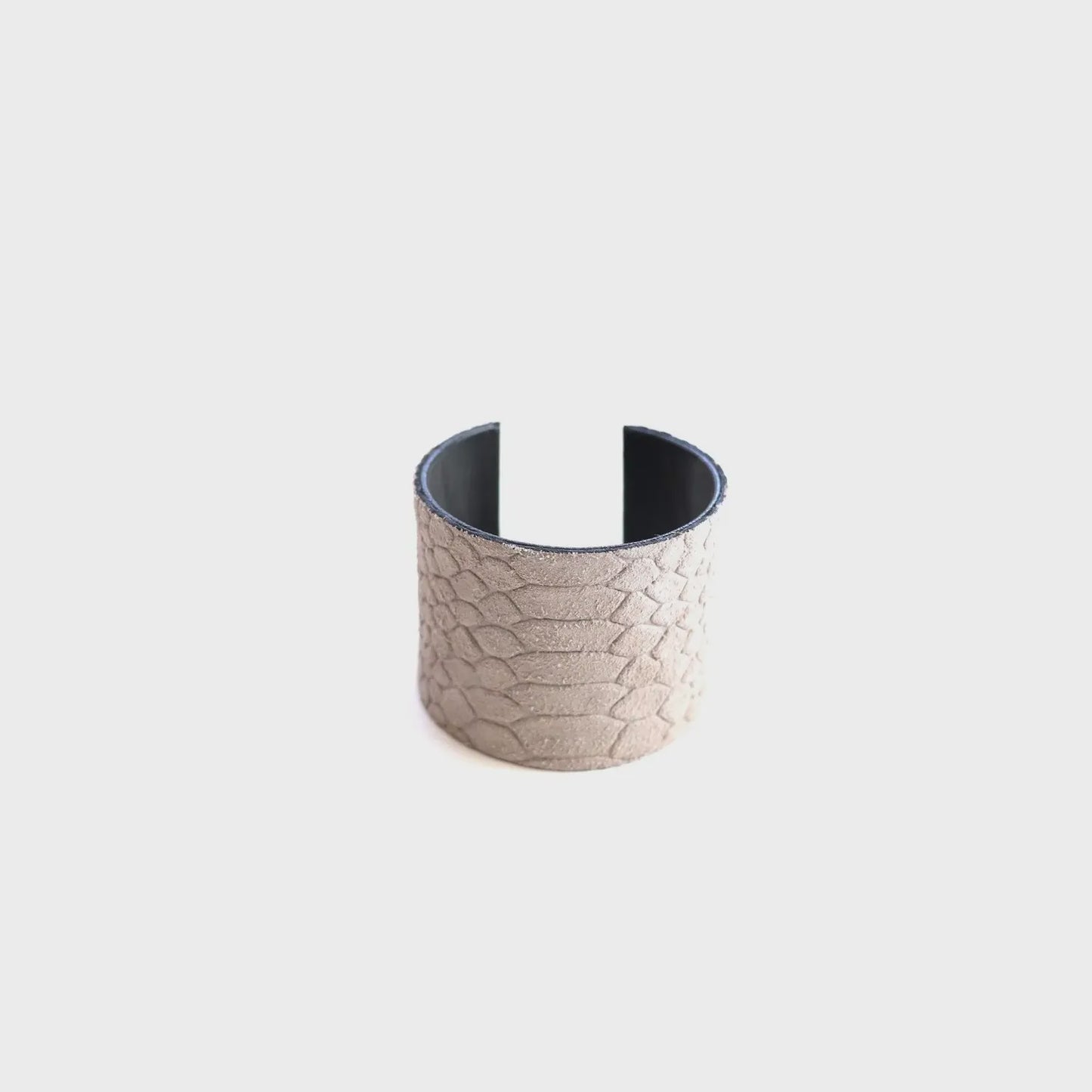 Grey Suede Cuff