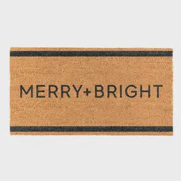 Merry + Bright Doormat