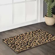 Leopard Print Doormat