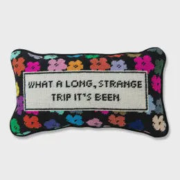 Long Strange Trip Needlepoint Pillow