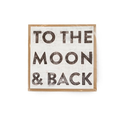 To The Moon and Back Paper Print
