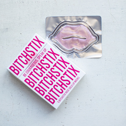 Bitchstix Rose Gold Lip Mask 5pk