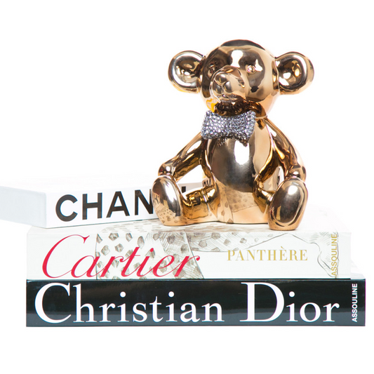 Bronze Bear with Rhinestone