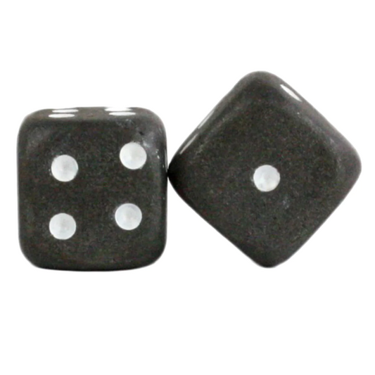 Cast Iron Dice (Set of 2)