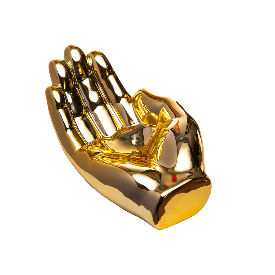 Gold Hand Tray