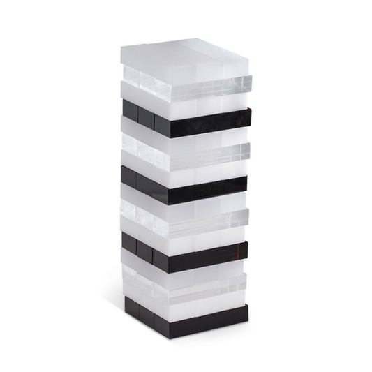 Acrylic Table Top Jenga Game