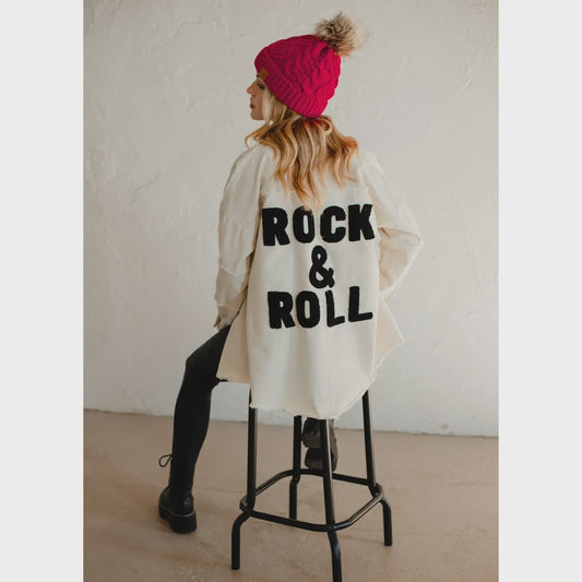 Cream Rock and Roll Jacket