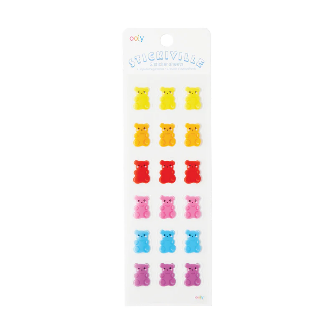 Stickiville Skinny - Gummy Bear Stickers