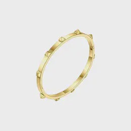 Spike bangle cuff