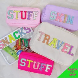Stuff Nylon Bag - Pink
