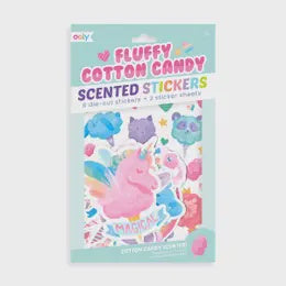 Fluffy Cotton Candy Stickers