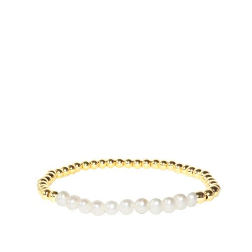 Pearl Gold Beaded Bracelet