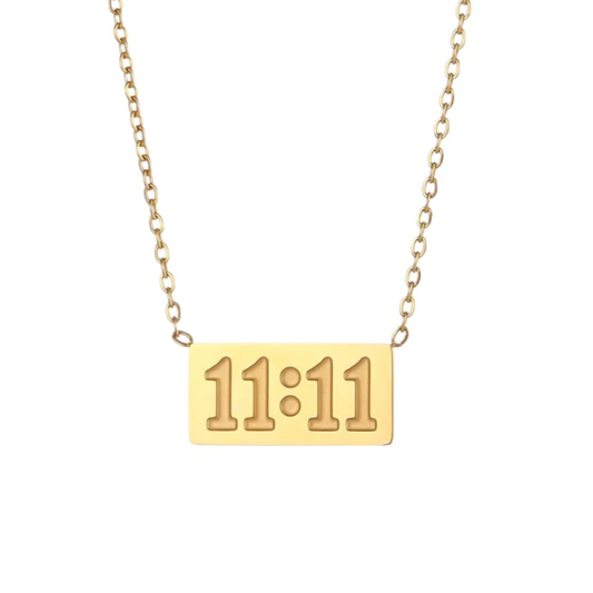 11:11 Bar Necklace