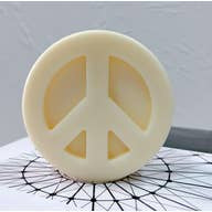 PEACE Sign Candle