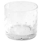 Mercer Hobnail Clear Cafe Glass