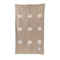 Tan Peace Blanket