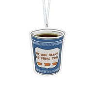 To-Go Coffee Cup Christmas Ornament New York