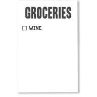 Wine Grocery Scratch Pad